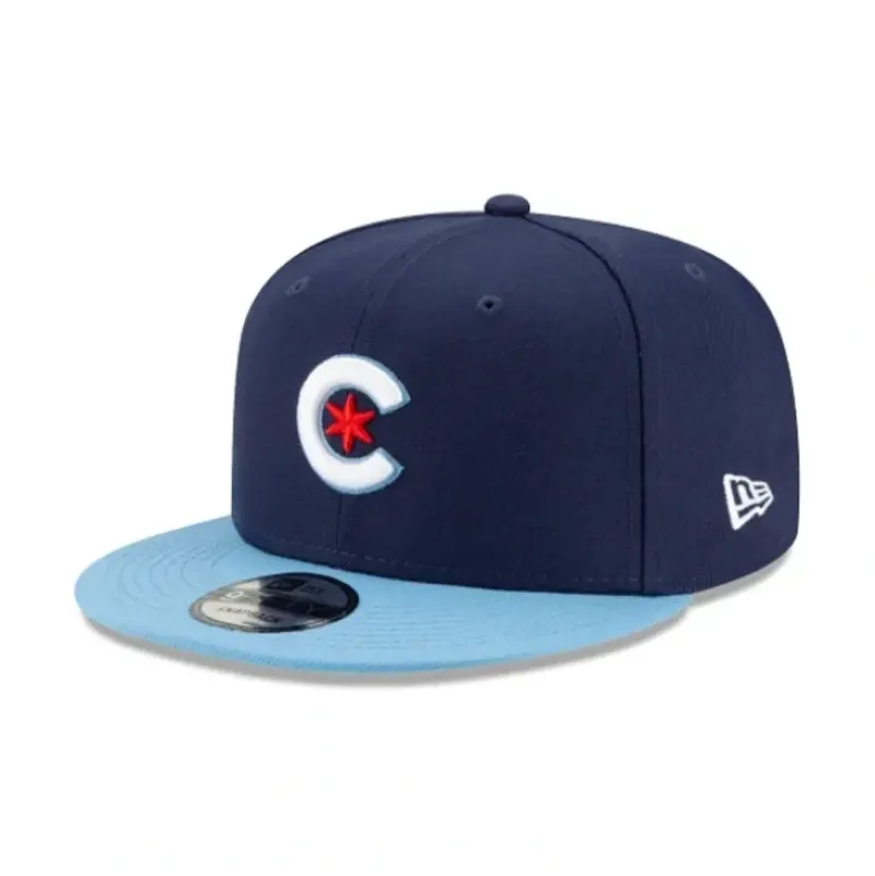 Clearance Chicago Cubs City Connect 9FIFTY Snapback Hat - KTGCaps - Baseball caps for various teams, purchased online at a discount Caps