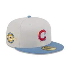 Discount Chicago Cubs Color Brush 59FIFTY Fitted Hat - KTGCaps - Baseball caps for various teams, purchased online at a discount Caps