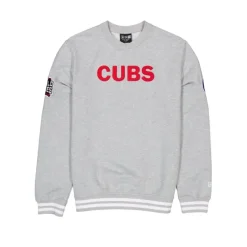 Sale Chicago Cubs Gray Logo Select Crewneck - KTGCaps - Baseball caps for various teams, purchased online at a discount Caps