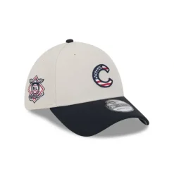 New Chicago Cubs Independence Day 2024 39THIRTY Stretch Fit Hat - KTGCaps - Baseball caps for various teams, purchased online at a discount Caps