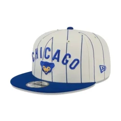 Fashion Chicago Cubs Jersey Pinstripe 9FIFTY Snapback Hat - KTGCaps - Baseball caps for various teams, purchased online at a discount Caps