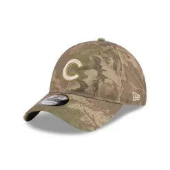 Store Chicago Cubs Leaf Camo 9TWENTY Adjustable Hat - KTGCaps - Baseball caps for various teams, purchased online at a discount Caps