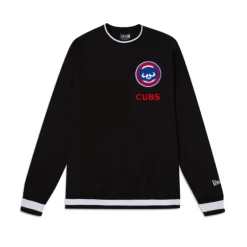 Flash Sale Chicago Cubs Logo Select Black Crewneck - KTGCaps - Baseball caps for various teams, purchased online at a discount Caps