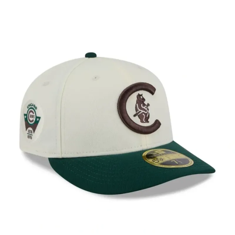 Flash Sale Chicago Cubs Mahogany Dust Low Profile 59FIFTY Fitted Hat - KTGCaps - Baseball caps for various teams, purchased online at a discount Caps
