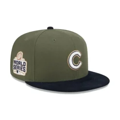 Discount Chicago Cubs Olive Green 59FIFTY Fitted Hat - KTGCaps - Baseball caps for various teams, purchased online at a discount Caps