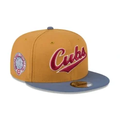 New Chicago Cubs Panama Tan 9FIFTY Snapback Hat - KTGCaps - Baseball caps for various teams, purchased online at a discount Caps