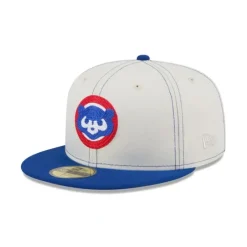 Flash Sale Chicago Cubs Sandy Linen 59FIFTY Fitted Hat - KTGCaps - Baseball caps for various teams, purchased online at a discount Caps