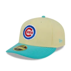 Best Chicago Cubs Soft Yellow Low Profile 59FIFTY Fitted Hat - KTGCaps - Baseball caps for various teams, purchased online at a discount Caps