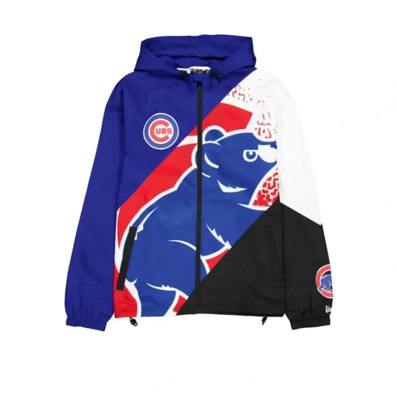 Best Sale Chicago Cubs Sport Classics Color Block Windbreaker - KTGCaps - Baseball caps for various teams, purchased online at a discount Caps