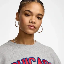 Store Chicago Cubs Sport Classics Womens Crewneck - KTGCaps - Baseball caps for various teams, purchased online at a discount Caps