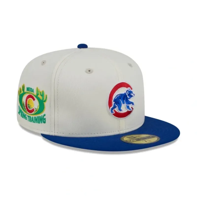 Cheap Chicago Cubs Spring Training Patch 59FIFTY Fitted Hat - KTGCaps - Baseball caps for various teams, purchased online at a discount Caps