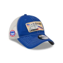 Shop Chicago Cubs State Souvenir 9TWENTY Trucker Hat - KTGCaps - Baseball caps for various teams, purchased online at a discount Caps