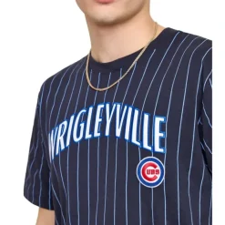 Discount Chicago Cubs Throwback Pinstripe TShirt - KTGCaps - Baseball caps for various teams, purchased online at a discount Caps