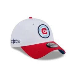 Shop Chicago Fire 2024 Jersey Hook 9TWENTY Adjustable Hat - KTGCaps - Baseball caps for various teams, purchased online at a discount Caps