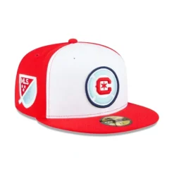 New Chicago Fire 2024 MLS Kickoff 59FIFTY Fitted Hat - KTGCaps - Baseball caps for various teams, purchased online at a discount Caps