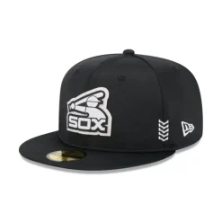 Clearance Chicago White Sox 2024 Clubhouse Black 59FIFTY Fitted Hat - KTGCaps - Baseball caps for various teams, purchased online at a discount Caps