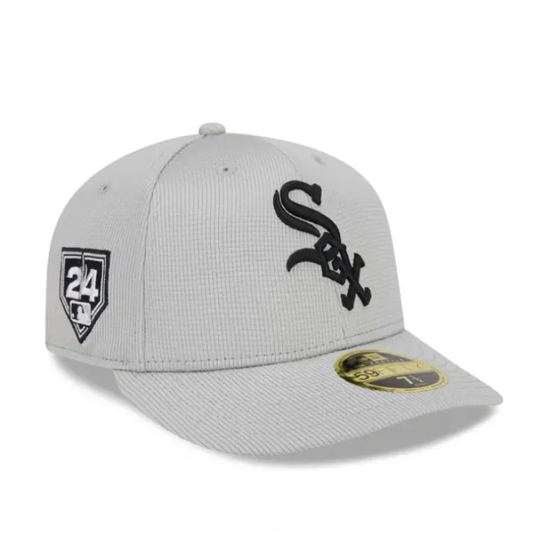 Flash Sale Chicago White Sox 2024 Spring Training Low Profile 59FIFTY Fitted Hat - KTGCaps - Baseball caps for various teams, purchased online at a discount Caps
