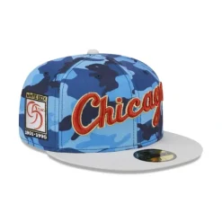 Discount Chicago White Sox Blue Camo 59FIFTY Fitted Hat - KTGCaps - Baseball caps for various teams, purchased online at a discount Caps