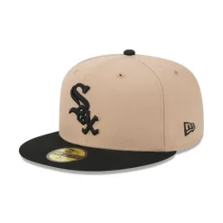 Fashion Chicago White Sox Camel 59FIFTY Fitted Hat - KTGCaps - Baseball caps for various teams, purchased online at a discount Caps