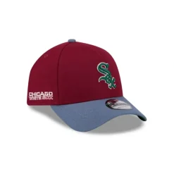 Fashion Chicago White Sox Cherry 9FORTY AFrame Snapback Hat - KTGCaps - Baseball caps for various teams, purchased online at a discount Caps