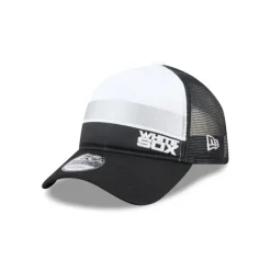 Hot Chicago White Sox Color Block 9FORTY AFrame Trucker Snapback Hat - KTGCaps - Baseball caps for various teams, purchased online at a discount Caps