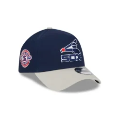 Sale Chicago White Sox Coop Logo Select 9FORTY AFrame Snapback Hat - KTGCaps - Baseball caps for various teams, purchased online at a discount Caps