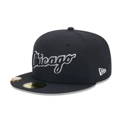 Hot Chicago White Sox Fairway Wordmark 59FIFTY Fitted Hat - KTGCaps - Baseball caps for various teams, purchased online at a discount Caps