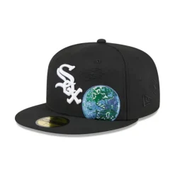 Hot Chicago White Sox Global 59FIFTY Fitted Hat - KTGCaps - Baseball caps for various teams, purchased online at a discount Caps