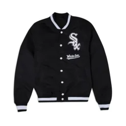 Flash Sale Chicago White Sox Logo Select Black Jacket - KTGCaps - Baseball caps for various teams, purchased online at a discount Caps