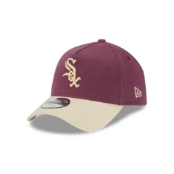 Cheap Chicago White Sox Moleskin Crown Maroon 9FORTY AFrame Snapback Hat - KTGCaps - Baseball caps for various teams, purchased online at a discount Caps