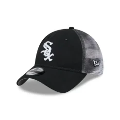 New Chicago White Sox Slick 9TWENTY Trucker Hat - KTGCaps - Baseball caps for various teams, purchased online at a discount Caps