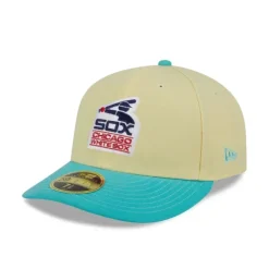 Cheap Chicago White Sox Soft Yellow Low Profile 59FIFTY Fitted Hat - KTGCaps - Baseball caps for various teams, purchased online at a discount Caps