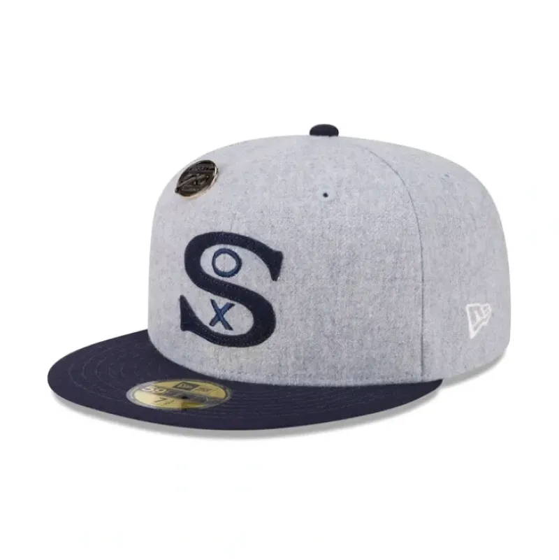 Online Chicago White Sox 70th Anniversary Gray 59FIFTY Fitted Hat - KTGCaps - Baseball caps for various teams, purchased online at a discount Caps