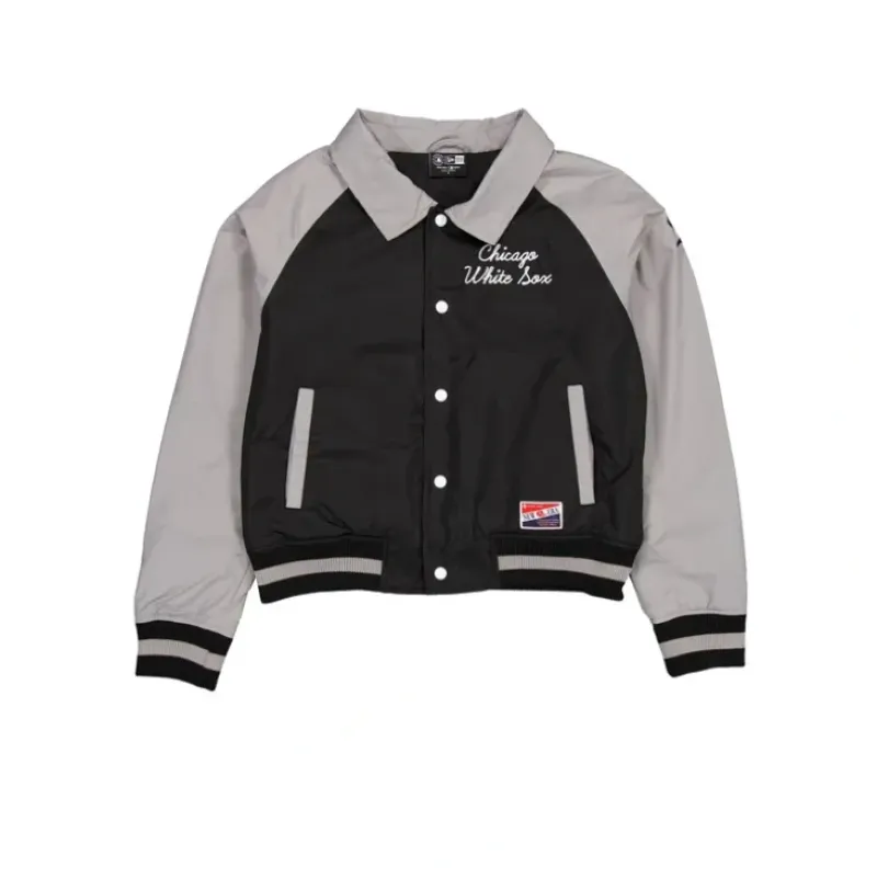 Cheap Chicago White Sox Throwback Womens Jacket - KTGCaps - Baseball caps for various teams, purchased online at a discount Caps