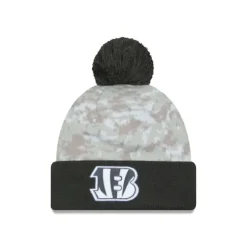 New Cincinnati Bengals 2024 Salute to Service Pom Knit Hat - KTGCaps - Baseball caps for various teams, purchased online at a discount Caps