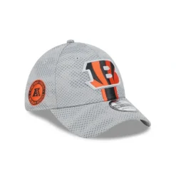 Best Cincinnati Bengals 2024 Sideline Gray 39THIRTY Stretch Fit Hat - KTGCaps - Baseball caps for various teams, purchased online at a discount Caps