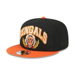 Best Sale Cincinnati Bengals Script Kids 9FIFTY Snapback Hat - KTGCaps - Baseball caps for various teams, purchased online at a discount Caps