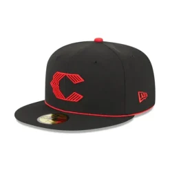 Discount Cincinnati Reds City Connect 39THIRTY Stretch Fit Hat - KTGCaps - Baseball caps for various teams, purchased online at a discount Caps