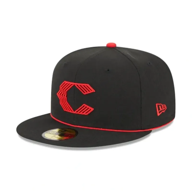Discount Cincinnati Reds City Connect 39THIRTY Stretch Fit Hat - KTGCaps - Baseball caps for various teams, purchased online at a discount Caps