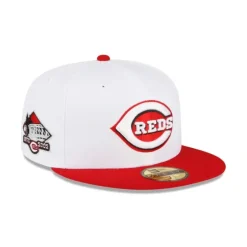 Best Cincinnati Reds Hall of Fame Weekend 2024 59FIFTY Fitted Hat - KTGCaps - Baseball caps for various teams, purchased online at a discount Caps