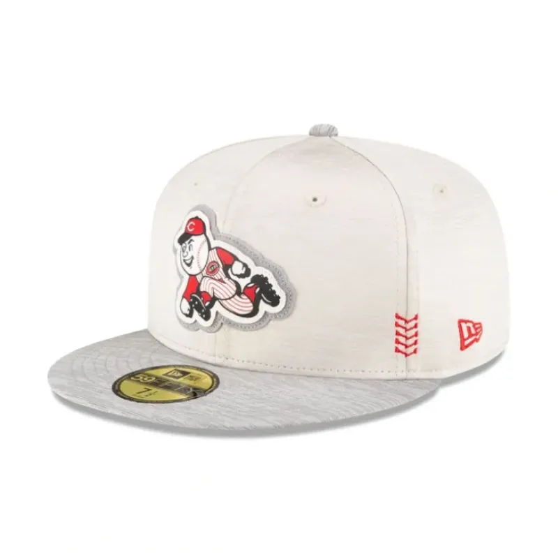 Discount Cincinnati Reds Home 59FIFTY Fitted Hat - KTGCaps - Baseball caps for various teams, purchased online at a discount Caps
