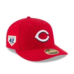 Discount Cincinnati Reds Jackie Robinson Day 2024 59FIFTY Fitted Hat - KTGCaps - Baseball caps for various teams, purchased online at a discount Caps
