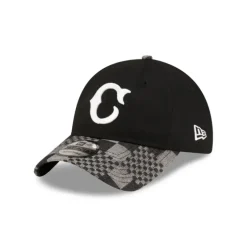 Sale Cincinnati Reds Pattern Denim 9FORTY AFrame Trucker Hat - KTGCaps - Baseball caps for various teams, purchased online at a discount Caps