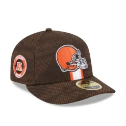 Cheap Cleveland Browns 2024 Sideline Gray 59FIFTY Fitted Hat - KTGCaps - Baseball caps for various teams, purchased online at a discount Caps