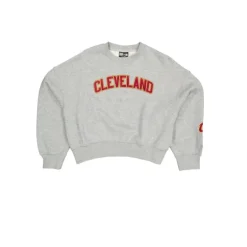 Shop Cleveland Cavaliers Sport Classics White Crewneck - KTGCaps - Baseball caps for various teams, purchased online at a discount Caps