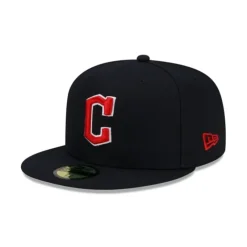 Shop Cleveland Guardians Core Classic Road 9TWENTY Adjustable Hat - KTGCaps - Baseball caps for various teams, purchased online at a discount Caps