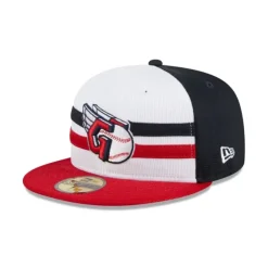 Outlet Cleveland Guardians Hall of Fame Weekend 2024 59FIFTY Fitted Hat - KTGCaps - Baseball caps for various teams, purchased online at a discount Caps