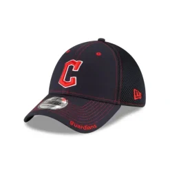 Best Sale Cleveland Guardians NEO 39THIRTY Stretch Fit Hat - KTGCaps - Baseball caps for various teams, purchased online at a discount Caps