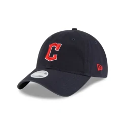 Discount Cleveland Guardians Womens Core Classic 9TWENTY Adjustable Hat - KTGCaps - Baseball caps for various teams, purchased online at a discount Caps