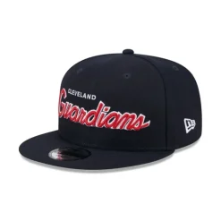 Best Sale Cleveland Guardians Wordmark 9FIFTY Snapback Hat - KTGCaps - Baseball caps for various teams, purchased online at a discount Caps